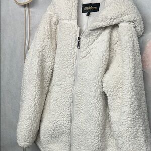 Madden Women's Cream Teddy Jacket